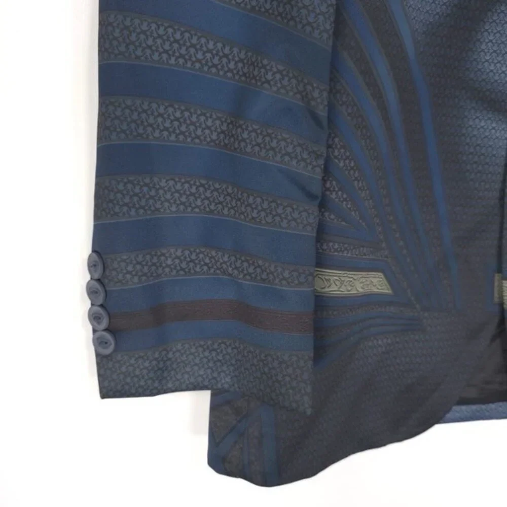 SUPERMAN Suit Jacket Blazer Alter Ego Fun Suits Size 38 Blue Men's‎
